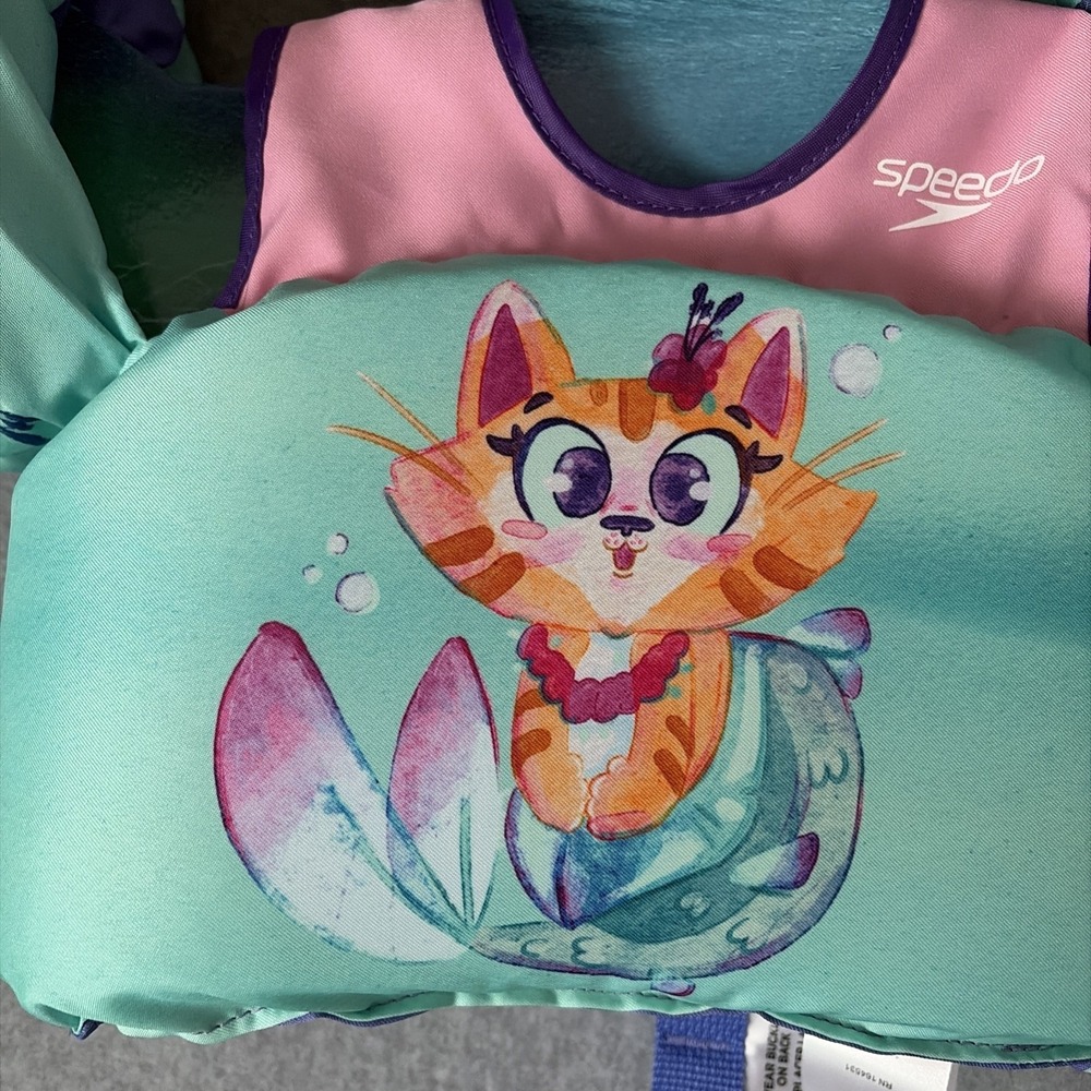 Speedo Splash Jammer Cat Mermaid for Kids 33-55 Lbs